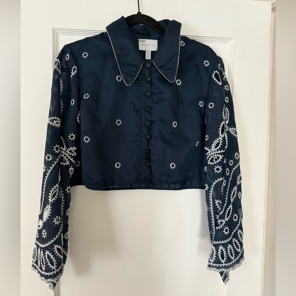 Alice McCall Moon Child Crop Top